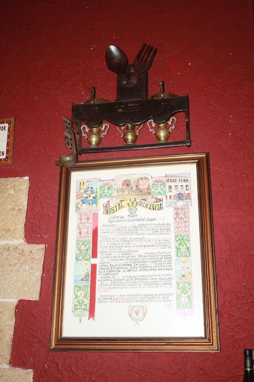 Hostal Restaurante La Diligencia Cunit Dış mekan fotoğraf